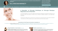 Desktop Screenshot of marinetti-esthetique.com